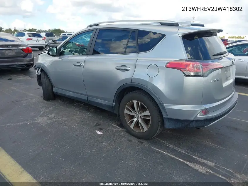 2018 TOYOTA RAV 4 VIN 2T3WFREV2JW418302 — фото 3