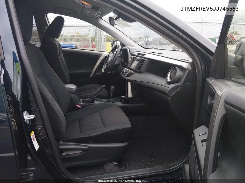 2018 TOYOTA RAV 4 VIN JTMZFREV5JJ745563 — фото 5