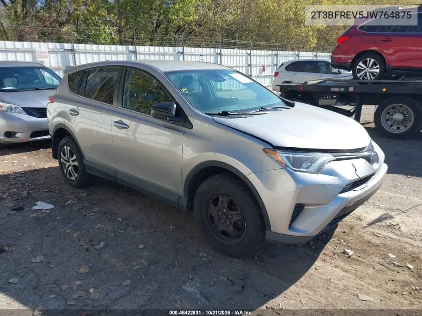 TOYOTA RAV 4 2018, VIN 2T3BFREV5JW764875