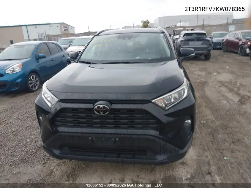 2019 TOYOTA RAV 4 VIN 2T3R1RFV7KW078365 — фото 11