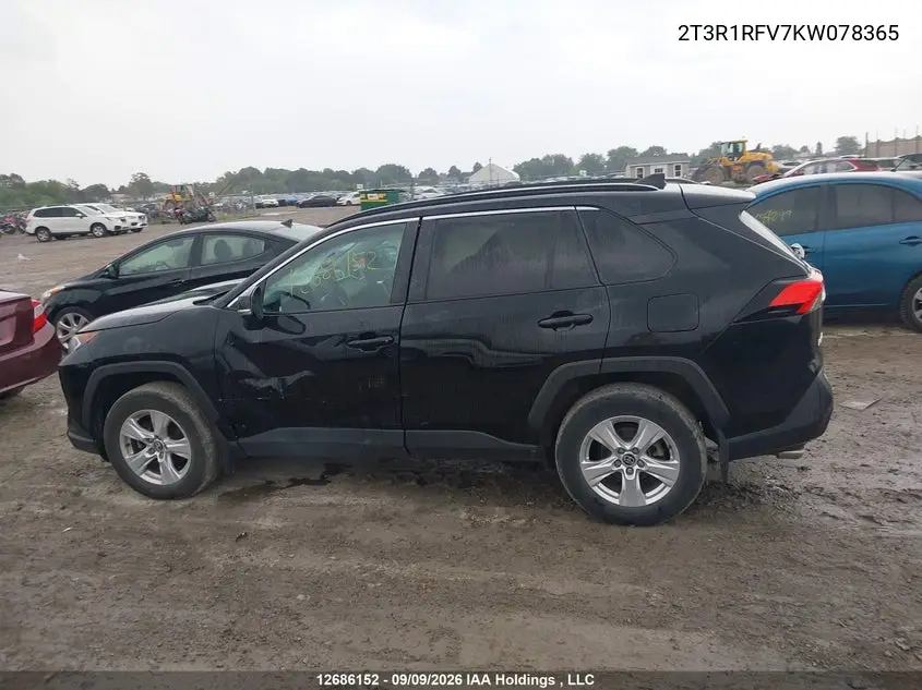 2019 TOYOTA RAV 4 VIN 2T3R1RFV7KW078365 — фото 13
