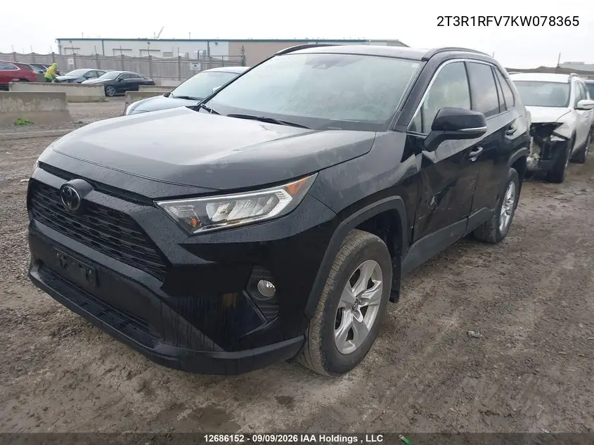 2019 TOYOTA RAV 4 VIN 2T3R1RFV7KW078365 — фото 6