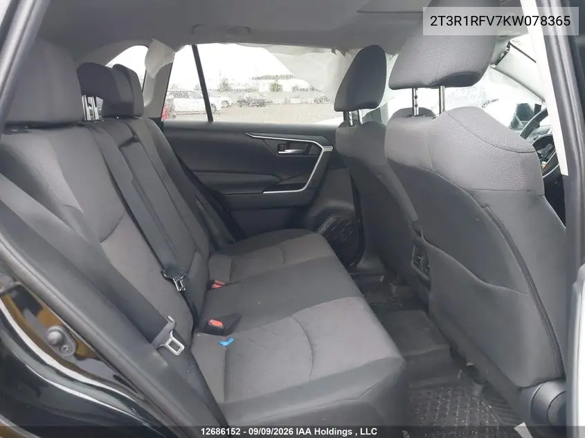 2019 TOYOTA RAV 4 VIN 2T3R1RFV7KW078365 — фото 8