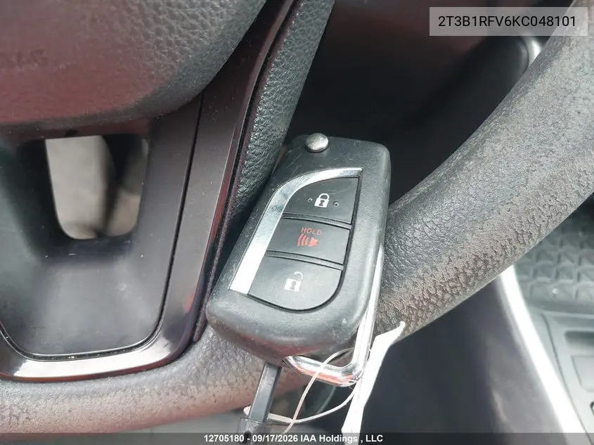2019 TOYOTA RAV 4 VIN 2T3B1RFV6KC048101 — фото 11