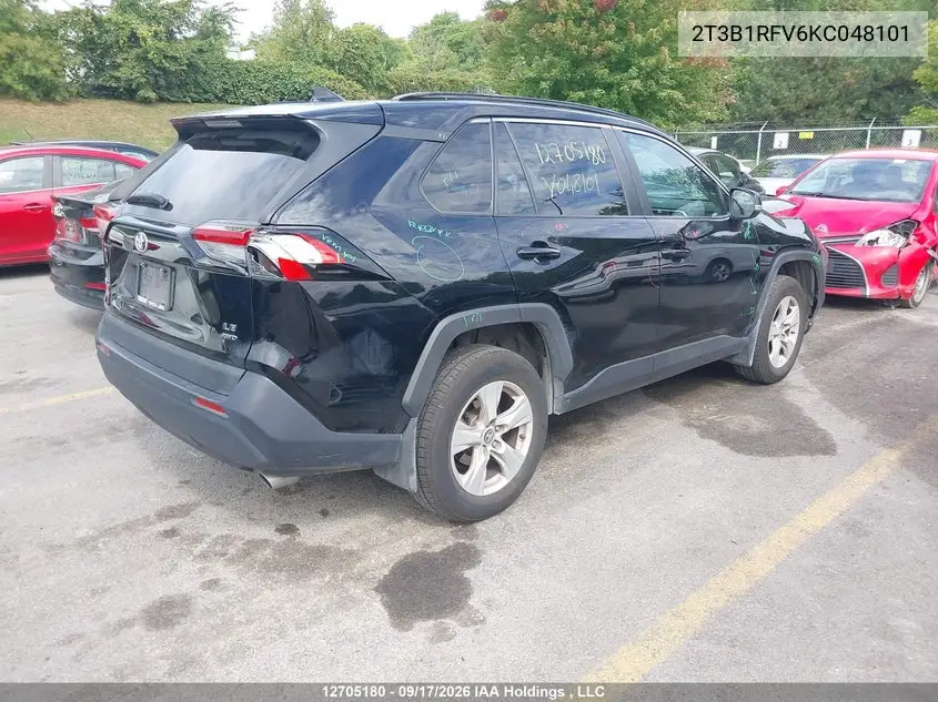 2019 TOYOTA RAV 4 VIN 2T3B1RFV6KC048101 — фото 4