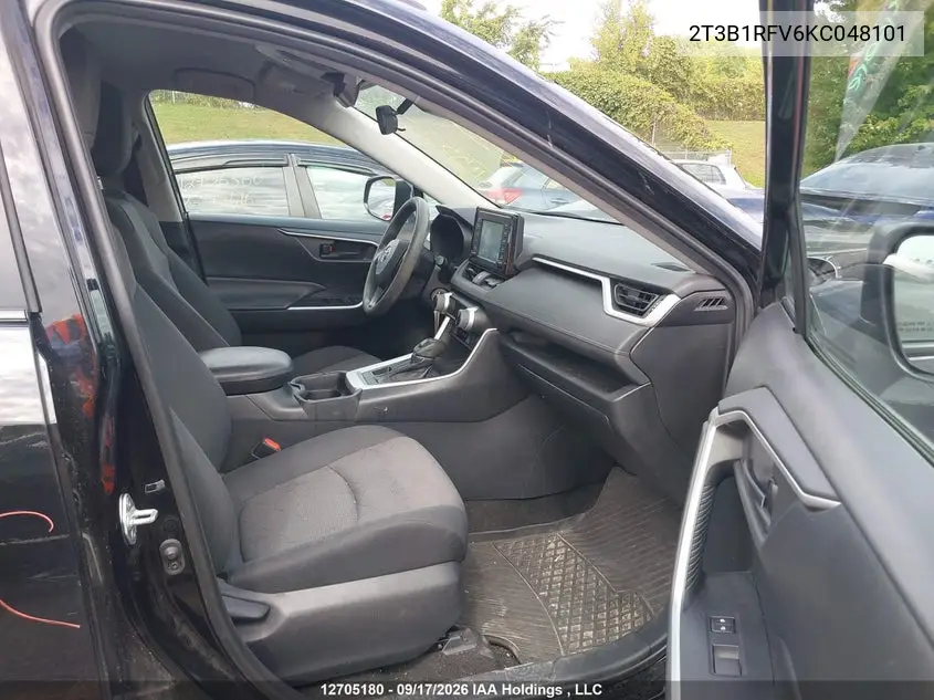 2019 TOYOTA RAV 4 VIN 2T3B1RFV6KC048101 — фото 5