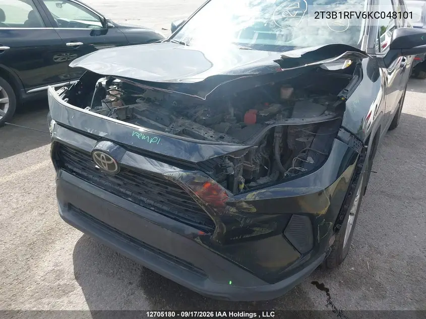 2019 TOYOTA RAV 4 VIN 2T3B1RFV6KC048101 — фото 6