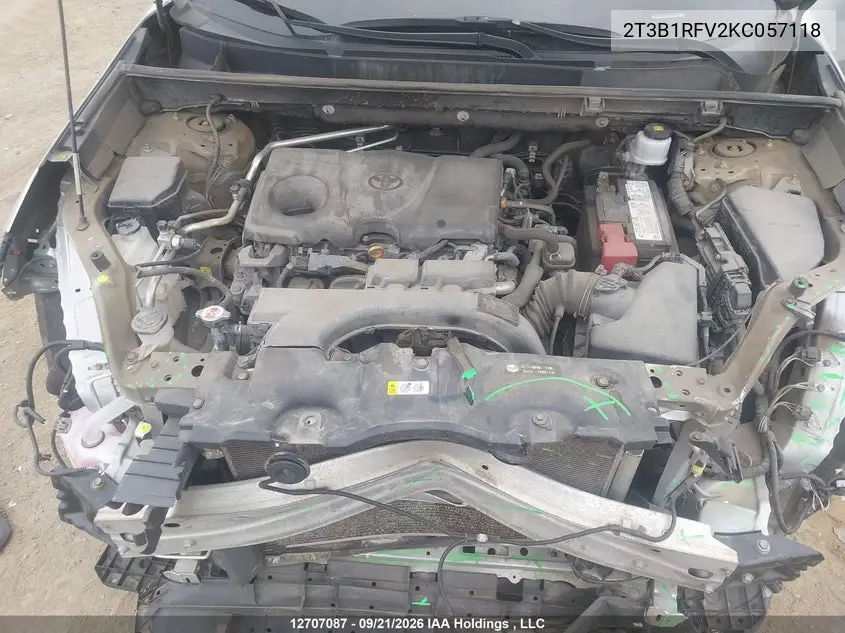 2019 TOYOTA RAV 4 VIN 2T3B1RFV2KC057118 — фото 10