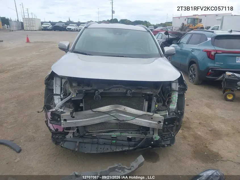 2019 TOYOTA RAV 4 VIN 2T3B1RFV2KC057118 — фото 13