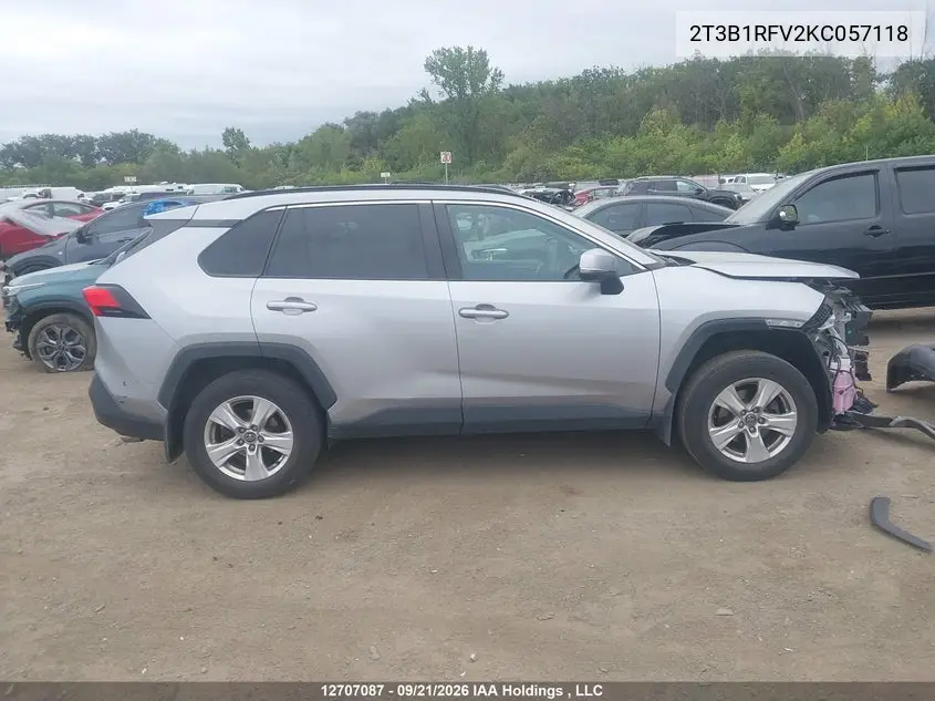 2019 TOYOTA RAV 4 VIN 2T3B1RFV2KC057118 — фото 14