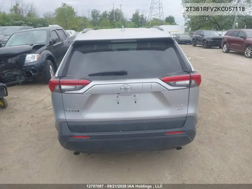 2019 TOYOTA RAV 4 VIN 2T3B1RFV2KC057118 — фото 17