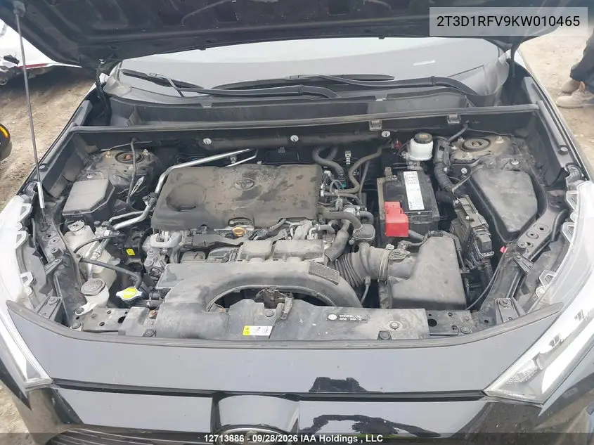 2019 TOYOTA RAV 4 VIN 2T3D1RFV9KW010465 — фото 10