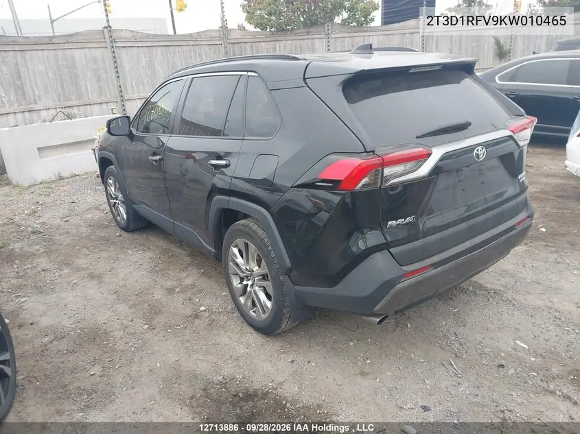 2019 TOYOTA RAV 4 VIN 2T3D1RFV9KW010465 — фото 3
