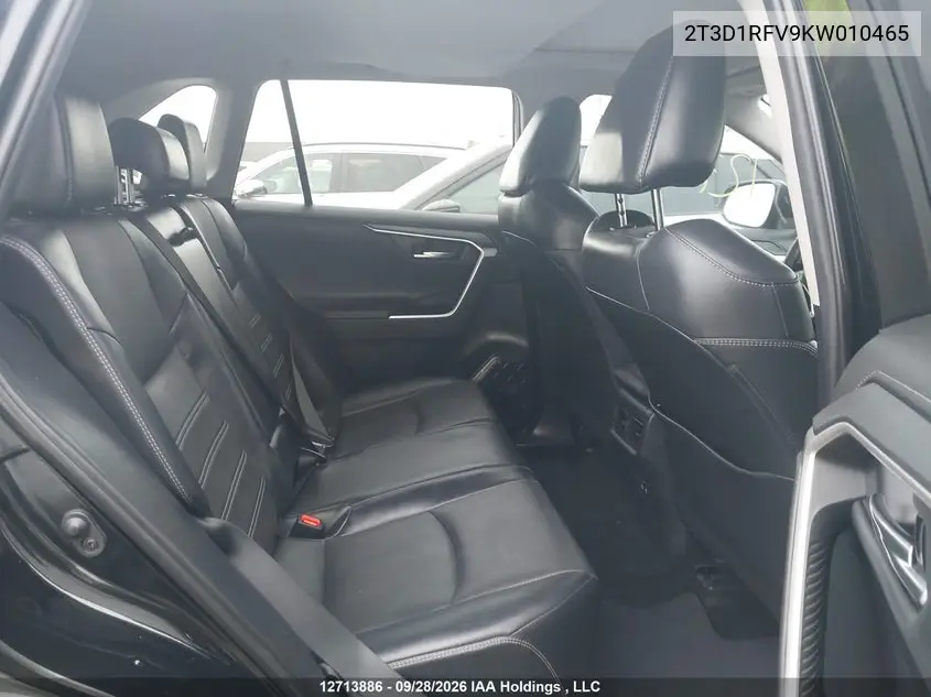 2019 TOYOTA RAV 4 VIN 2T3D1RFV9KW010465 — фото 8