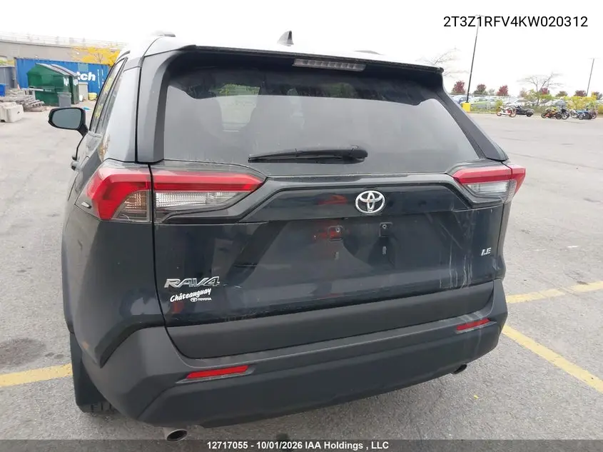 2019 TOYOTA RAV 4 VIN 2T3Z1RFV4KW020312 — фото 16