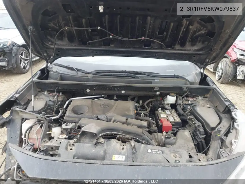 2019 TOYOTA RAV 4 VIN 2T3R1RFV5KW079837 — фото 10