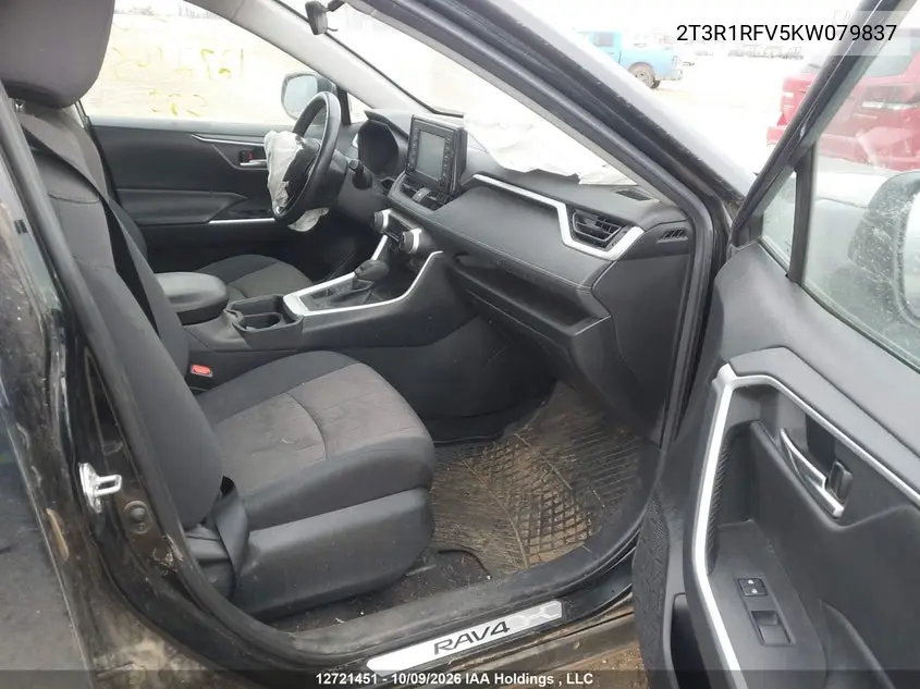 2019 TOYOTA RAV 4 VIN 2T3R1RFV5KW079837 — фото 5