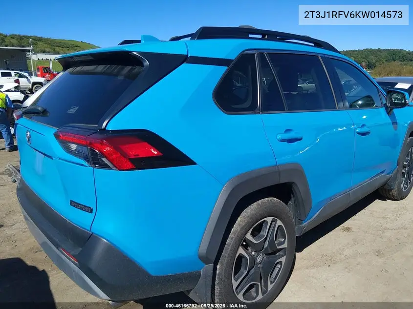 2019 TOYOTA RAV 4 VIN 2T3J1RFV6KW014573 — фото 4