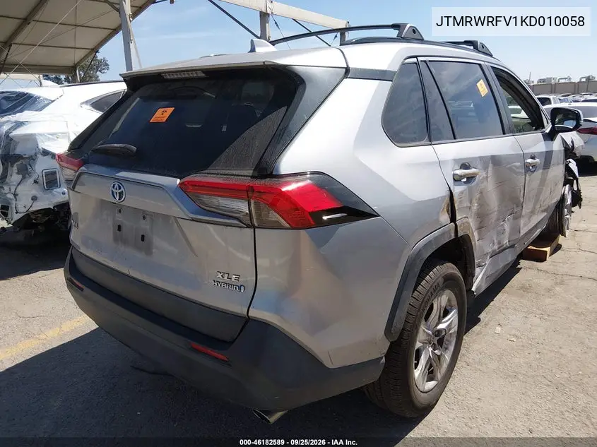 2019 TOYOTA RAV 4 VIN JTMRWRFV1KD010058 — фото 4