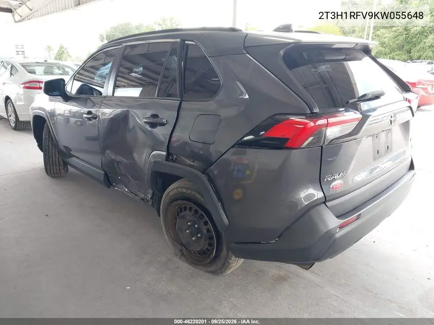 2019 TOYOTA RAV 4 VIN 2T3H1RFV9KW055648 — фото 3