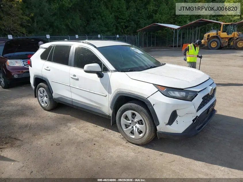 TOYOTA RAV 4 2019, VIN JTMG1RFV0KJ006820