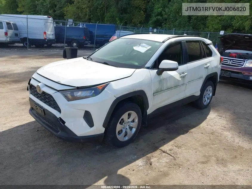 2019 TOYOTA RAV 4 VIN JTMG1RFV0KJ006820 — фото 2