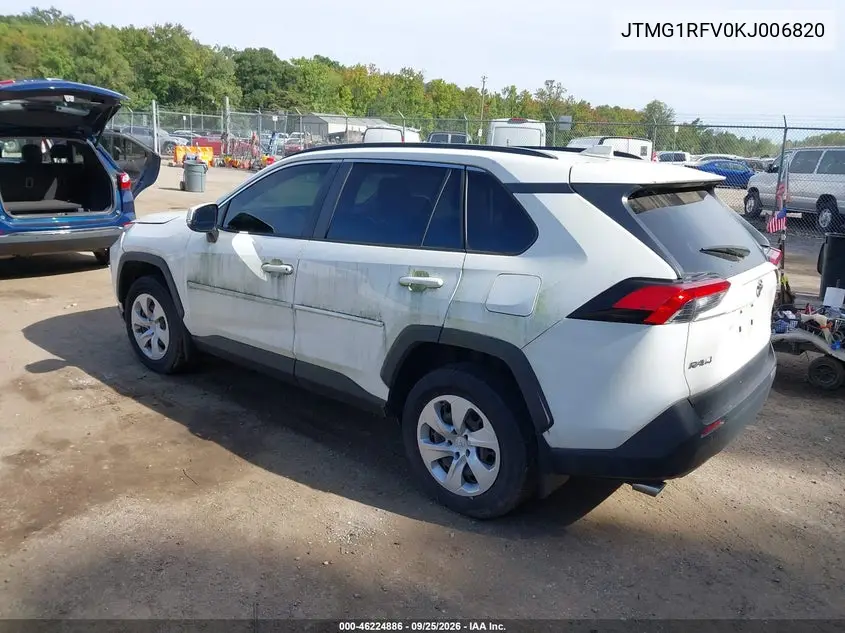 2019 TOYOTA RAV 4 VIN JTMG1RFV0KJ006820 — фото 3