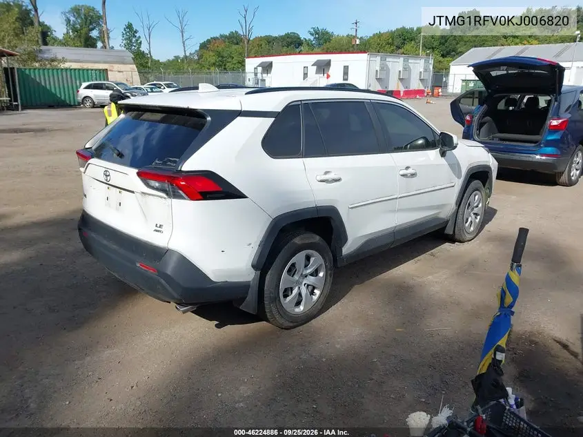 2019 TOYOTA RAV 4 VIN JTMG1RFV0KJ006820 — фото 4