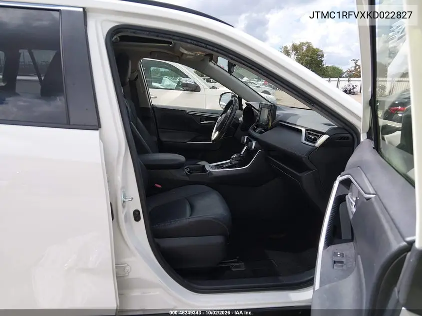 2019 TOYOTA RAV 4 VIN JTMC1RFVXKD022827 — фото 5