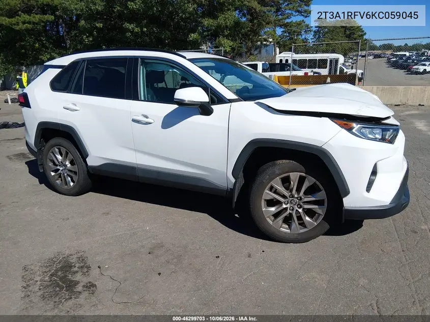 TOYOTA RAV 4 2019, VIN 2T3A1RFV6KC059045