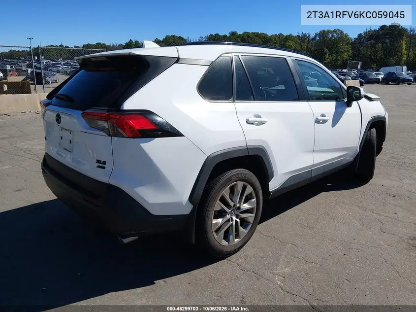 2019 TOYOTA RAV 4 VIN 2T3A1RFV6KC059045 — фото 4