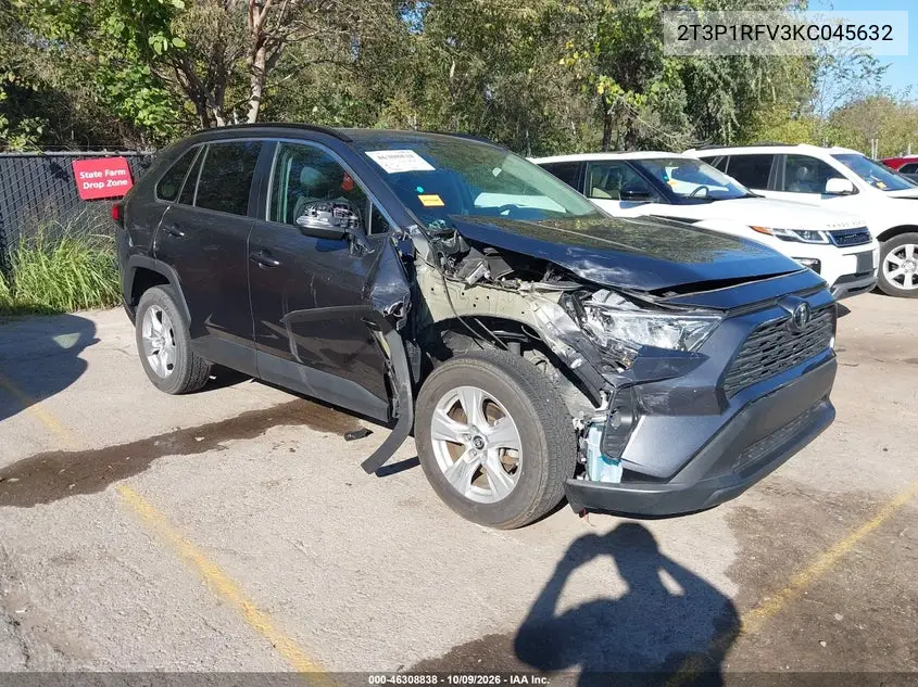 TOYOTA RAV 4 2019, VIN 2T3P1RFV3KC045632