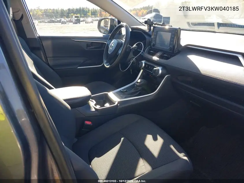 2019 TOYOTA RAV 4 VIN 2T3LWRFV3KW040185 — фото 5