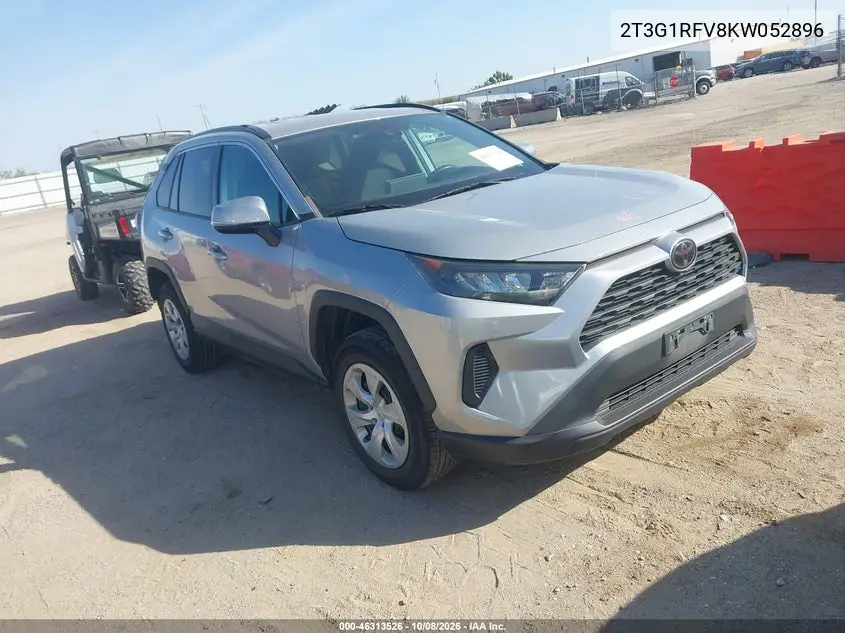 TOYOTA RAV 4 2019, VIN 2T3G1RFV8KW052896