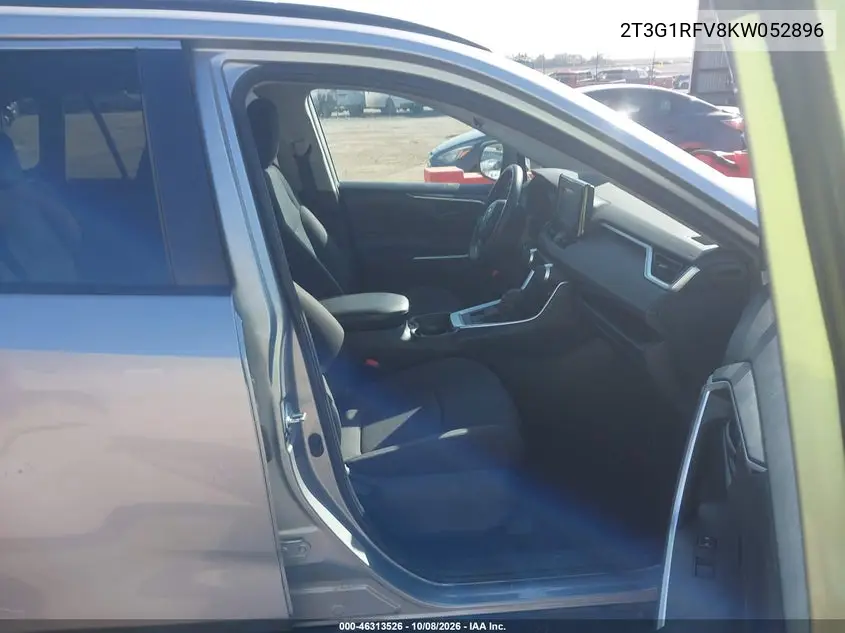 2019 TOYOTA RAV 4 VIN 2T3G1RFV8KW052896 — фото 5
