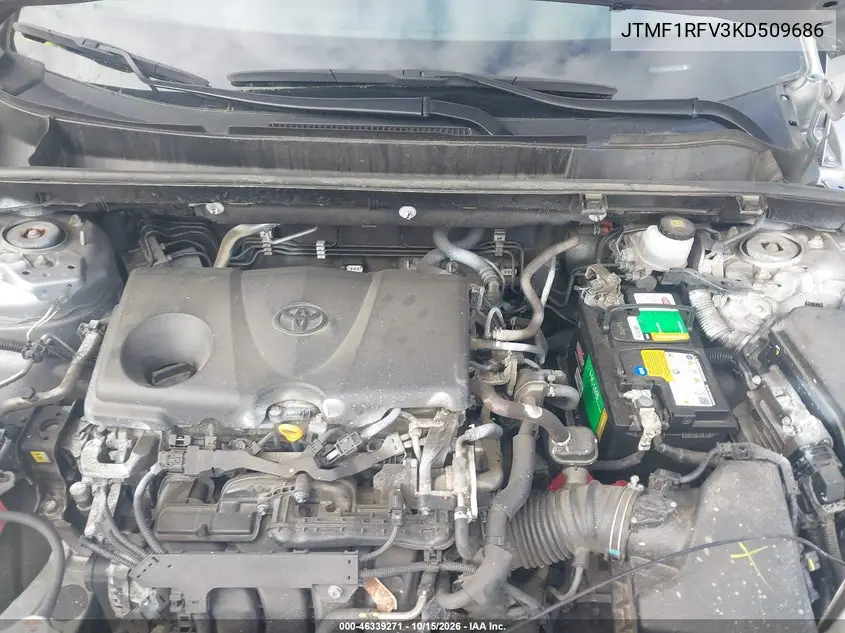 2019 TOYOTA RAV 4 VIN JTMF1RFV3KD509686 — фото 10