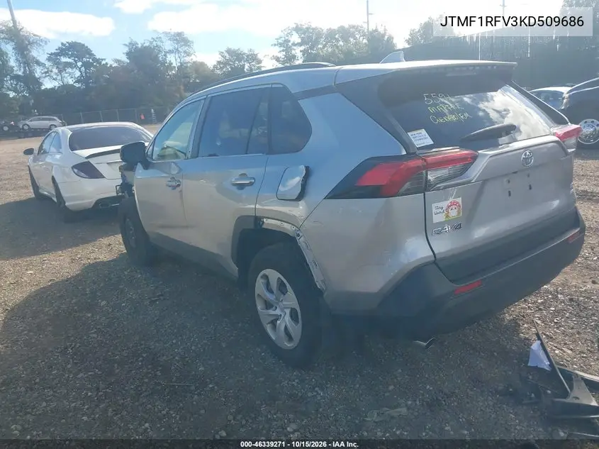 2019 TOYOTA RAV 4 VIN JTMF1RFV3KD509686 — фото 3