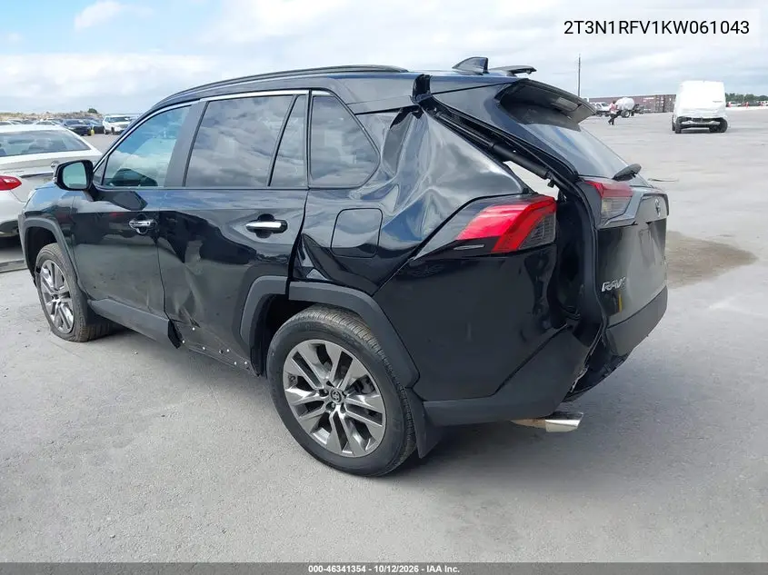 2019 TOYOTA RAV 4 VIN 2T3N1RFV1KW061043 — фото 3