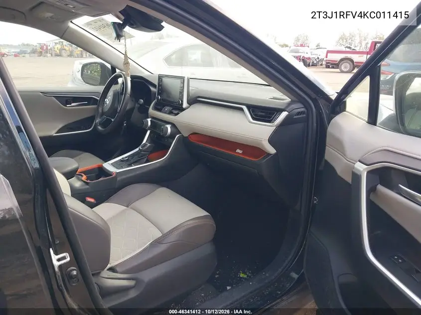 2019 TOYOTA RAV 4 VIN 2T3J1RFV4KC011415 — фото 5
