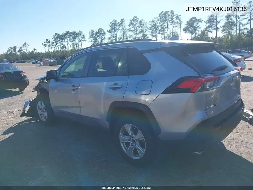 2019 TOYOTA RAV 4 VIN JTMP1RFV4KJ016136 — фото 3