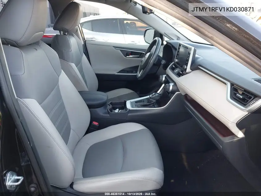 2019 TOYOTA RAV 4 VIN JTMY1RFV1KD030871 — фото 5