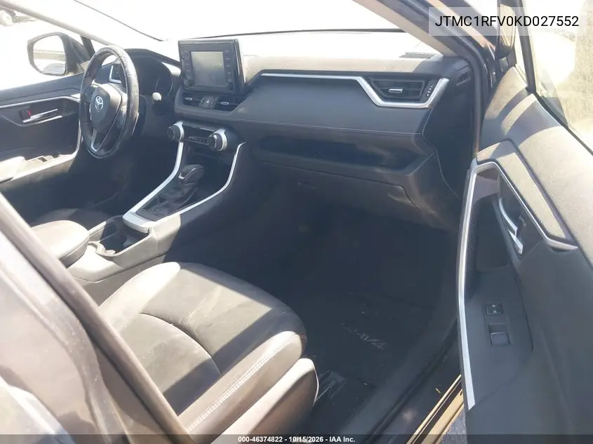 2019 TOYOTA RAV 4 VIN JTMC1RFV0KD027552 — фото 5