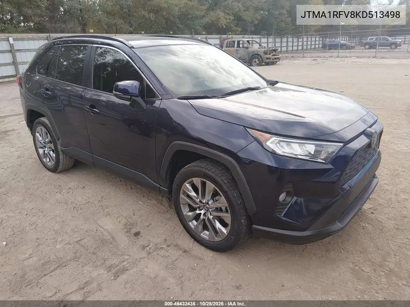 TOYOTA RAV 4 2019, VIN JTMA1RFV8KD513498