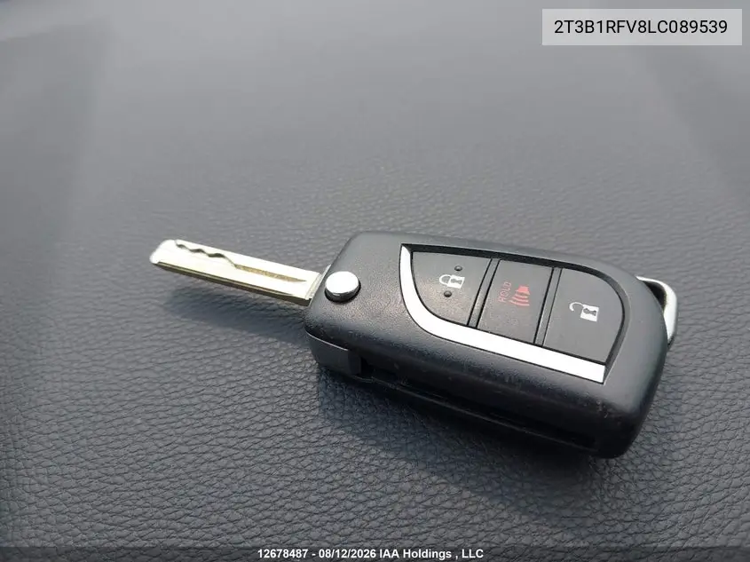 2020 TOYOTA RAV 4 VIN 2T3B1RFV8LC089539 — фото 11