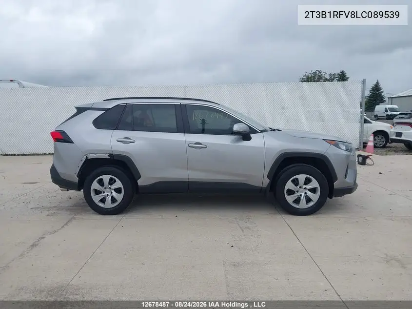 2020 TOYOTA RAV 4 VIN 2T3B1RFV8LC089539 — фото 13