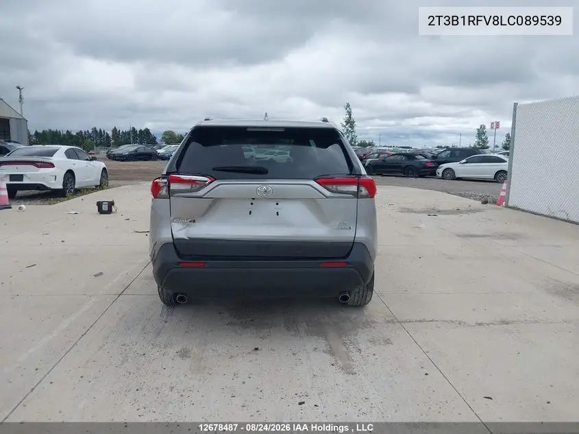 2020 TOYOTA RAV 4 VIN 2T3B1RFV8LC089539 — фото 16