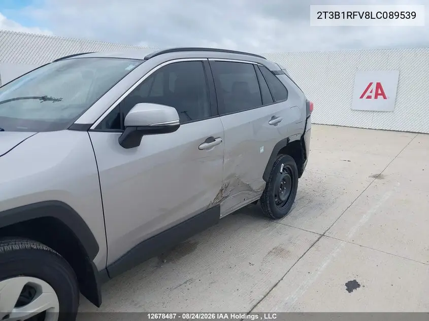 2020 TOYOTA RAV 4 VIN 2T3B1RFV8LC089539 — фото 6