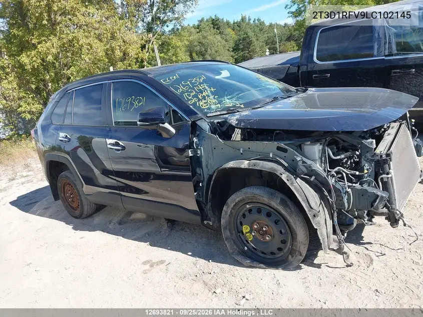 2020 TOYOTA RAV 4 VIN 2T3D1RFV9LC102145 — фото 14