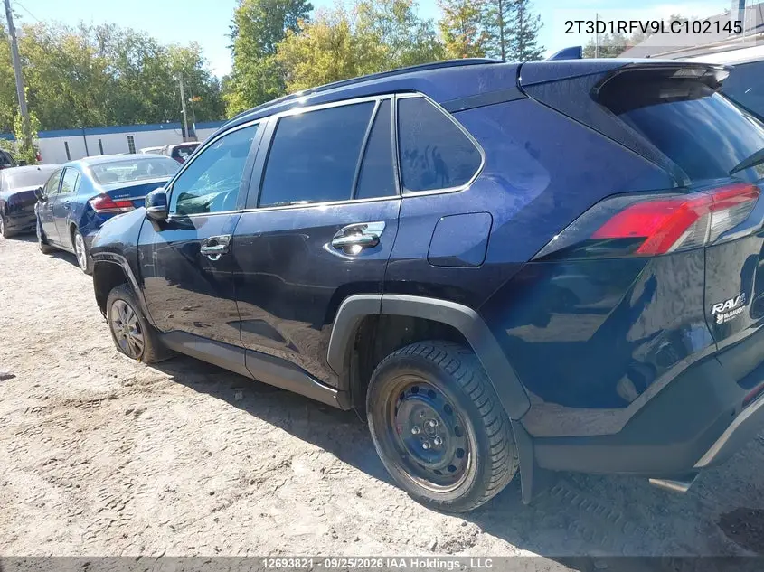 2020 TOYOTA RAV 4 VIN 2T3D1RFV9LC102145 — фото 15