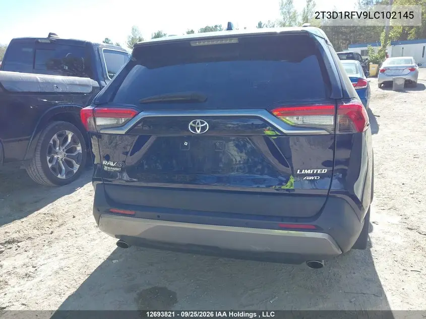2020 TOYOTA RAV 4 VIN 2T3D1RFV9LC102145 — фото 17